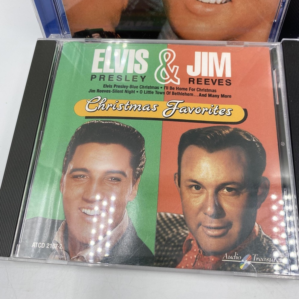 Elvis Presley 4 CD Lot An Evening Prayer Christmas Kids RCA Sony BMG Jim Reeves - Picture 4 of 8